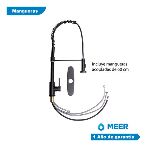 Tarja De Cocina Sencilla Con Mezcladora De Acero Inox