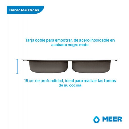 Fregadero De Cocina Con Mezcladora + Kit De Instalación.
