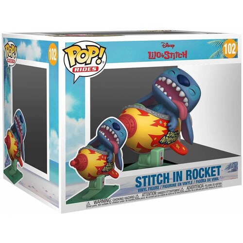Stitch in Rocket - Lilo & Stitch Funko Pop! Rides #102