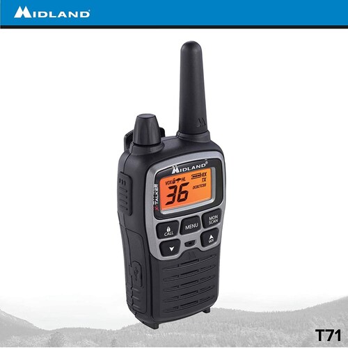 Radios 2 Vias Midland T71vp3 61km (38 Millas).