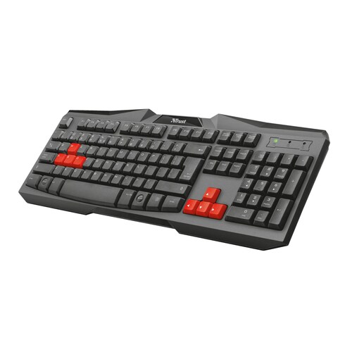 Audífono Gamer 4 En 1 Trust Ziva + Teclado + Mouse + Pad