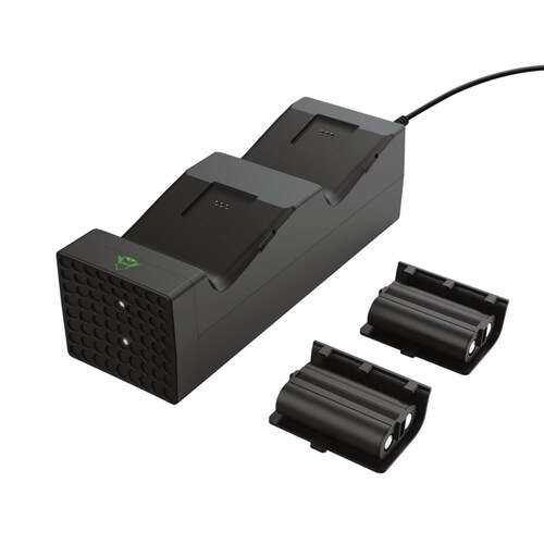Cargador De Controles Con Bat Recarga Xbox S/x Trust Gxt 250.