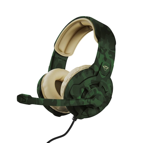 Audífonos Gamer Trust Gxt 411c Camuflje