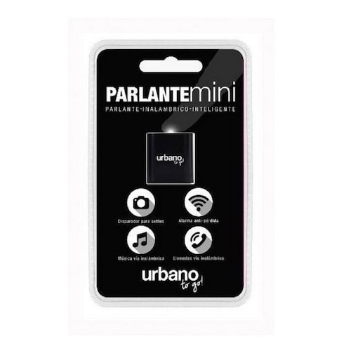 Mini Bocina Bluetooth Urbano To Go Manos Libres Negro