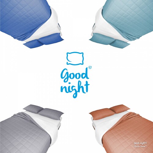 Set de colcha capitonada ligera Matri/Queen Good Night Classic Home