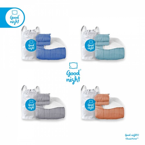Set de colcha capitonada ligera Matri/Queen Good Night Classic Home