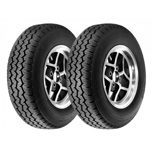 PAQUETE DE 2 LLANTAS 195r15 6c Firestone Transforce Cv 106r