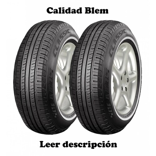 PAQUETE DE 2 LLANTAS 155/80r13 Starfire Solarus Classic Blem 79t