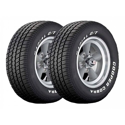 PAQUETE DE 2 LLANTAS 235/60r15 Cooper Cobra Radial G/t 98t