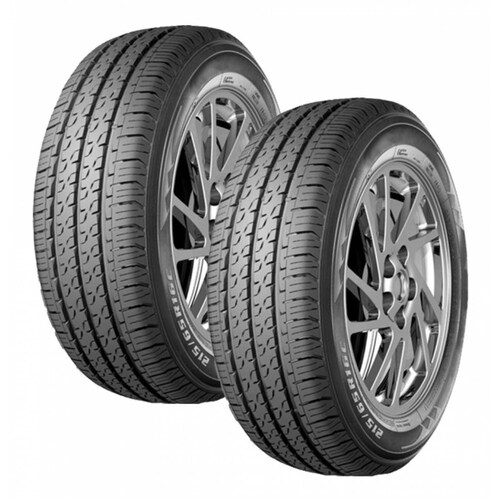 PAQUETE DE 2 LLANTAS 225/65r16c Saferich Frc96 112/110s