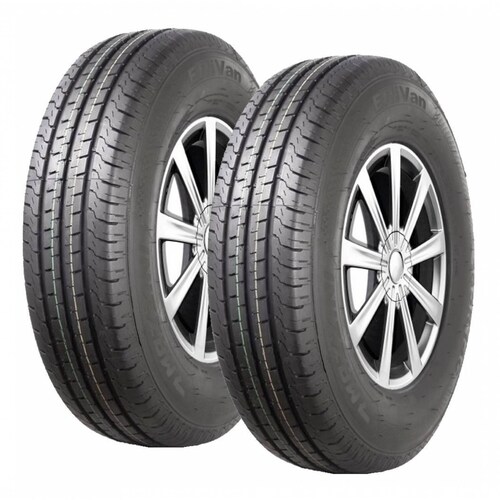PAQUETE DE 2 LLANTAS 195r15 C 8c Mazzini Effivan 106/104q