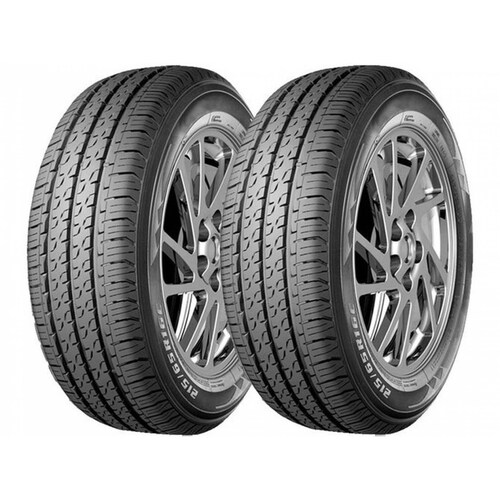 PAQUETE DE 2 LLANTAS 195/75R16 C SAFERICH FRC96 105S