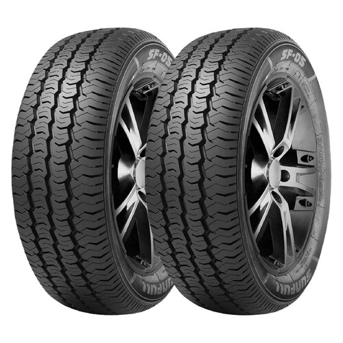 PAQUETE DE 2 LLANTAS 195R15 C  Sunfull SF-05 104R