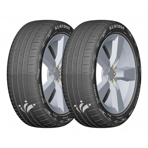 PAQUETE DE 2 LLANTAS 255/45ZRF20 KUSTONE PASSION P9S 105W