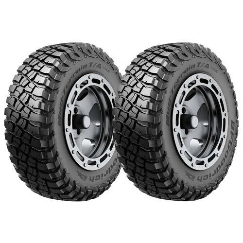 PAQUETE DE 2 LLANTAS 30X9.50R15 LT BF GOODRICH MUD TERRAIN T/A KM3 104Q