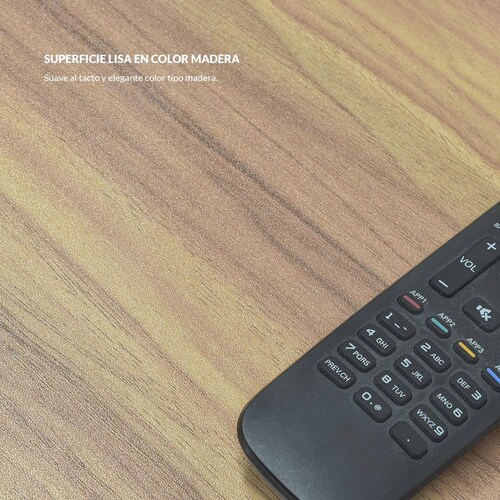 Mesa Minimalista para TV textura madera