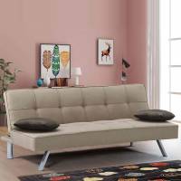 Sofa cama individual abatible de 3 posiciones con cojines - Sears