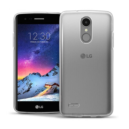 Funda de silicon Hit jelly para Lg K10 2017 Transparente