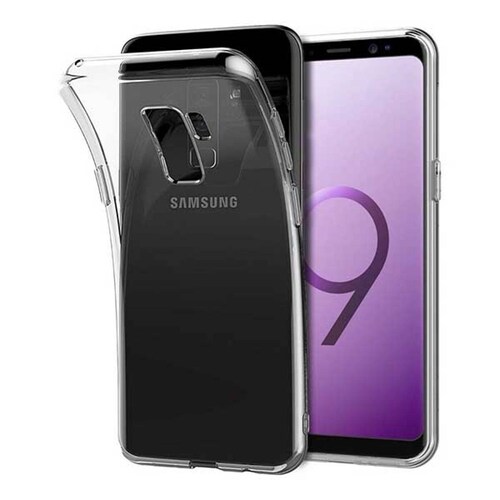 Funda de silicon Hit jelly para Samsung Galaxy S9 plus Transparente