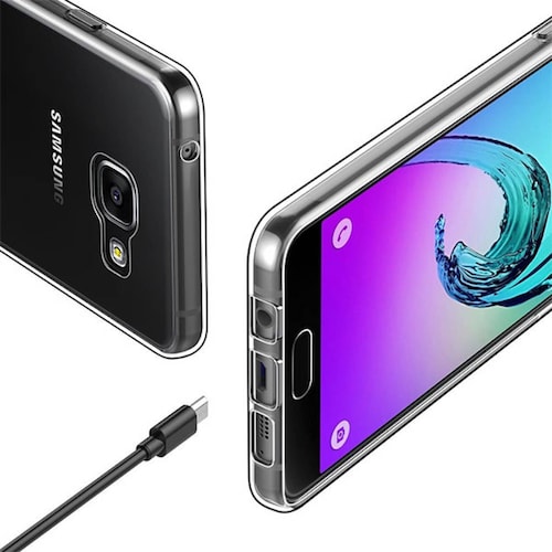 Funda Solozen de silicon Hit jelly para Samsung Galaxy A7  2018 Transparente
