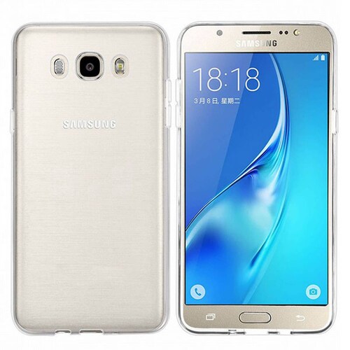Funda de silicon Hit jelly para Samsung Galaxy J500 Transparente
