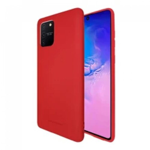 Funda Molan Cano Case De Silicon Suave Para Samsung Galaxy S10 Lite (a91) Rojo