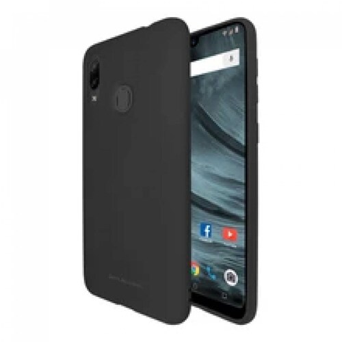Funda Molan Cano Case De Silicon Suave Para Zte Blade V10 Vita Negro