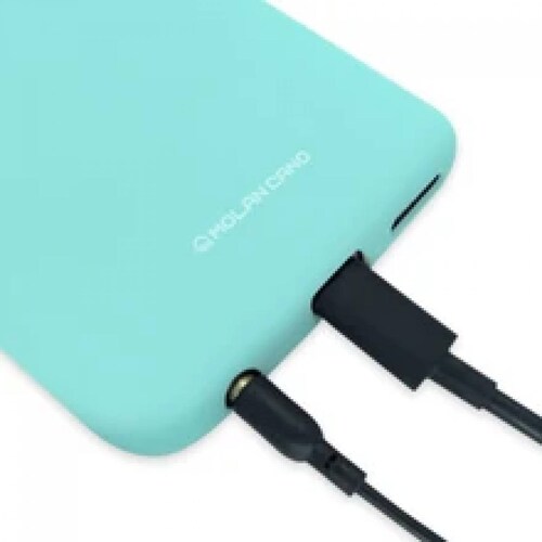 Funda Molan Cano Case De Silicon Suave Para Samsung Galaxy A20 | A30 Menta