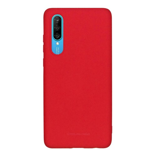 Funda Molan Cano Para Huawei P30 Silicon Suave Color Rojo