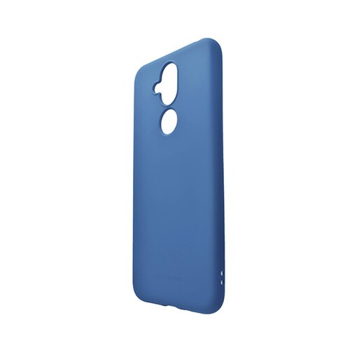 Funda Molan Cano Para Nokia 7.1 Plus Silicon Suave Color Azul
