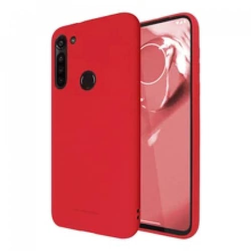 Funda Molan Cano Case De Silicon Suave Para Motorola Moto G8 Power Rojo