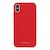 Funda Molan Cano Para Iphone X| Xs Silicon Suave Color Rojo