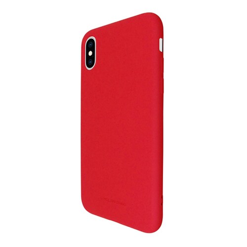 Funda Molan Cano Para Iphone X| Xs Silicon Suave Color Rojo