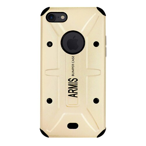 Funda Atti Armis Doble Capa Para Iphone 7 Dorado