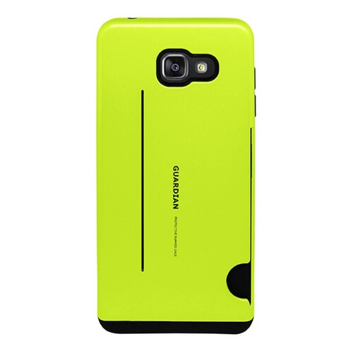 Funda tarjetero Guardian para Samsung Galaxy A7 2016 Verde limon
