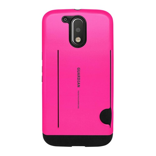 Funda tarjetero Guardian para Lg G4 Fucsia