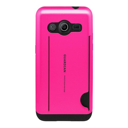Funda tarjetero Guardian para Samsung Galaxy Core 2 Fucsia