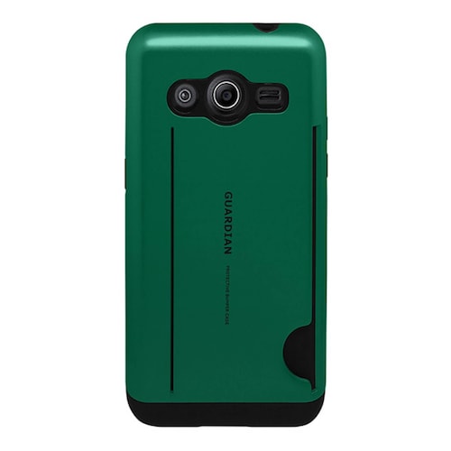 Funda tarjetero Guardian para Samsung Galaxy Core 2 Verde esmeralda