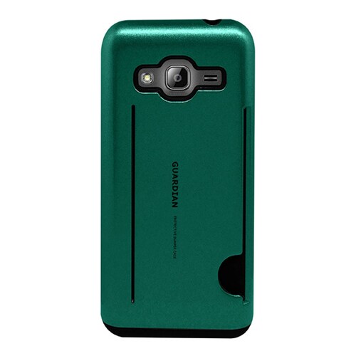 Funda tarjetero Guardian para Samsung Galaxy J3 Esmeralda