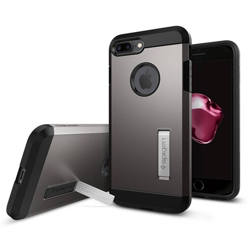 Funda Spigen Toug Armor para iPhone 7 / 8 plus Gunmetal