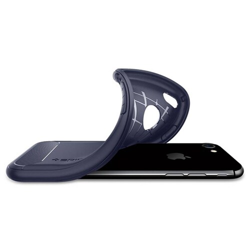 Funda Spigen Rugged Armor para iPhone 7 / 8 Midnight Blue