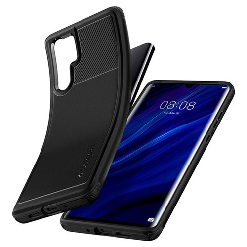 Funda Spigen Rugged Armor para Huawei P30 pro Matte black