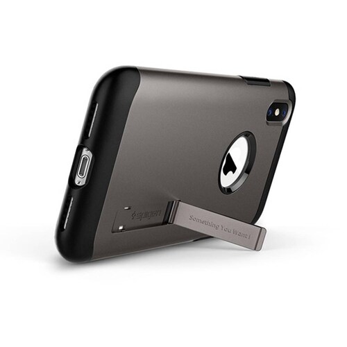 Funda Spigen Slim Armor para iPhone X / Xs Gris