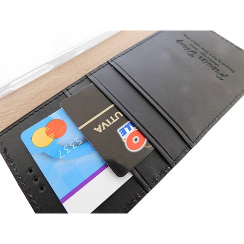 Funda Atti Premier Diary Tipo Cartera Para Sony L1 Color Negro