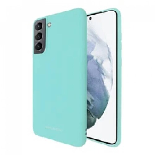 Funda Molan Cano Case De Silicon Suave Para Samsung Galaxy S21 Plus Menta