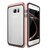 Funda VRS Tripe Mix para Samsung Galaxy S7 Edge Transparente Contorno Rosa