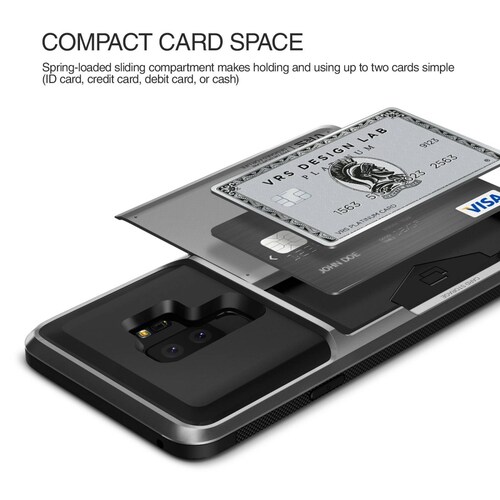 Funda VRS Damda Glide para Samsung S9 Azul