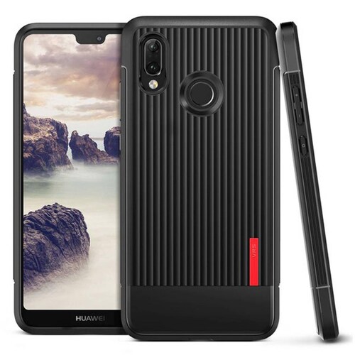 Funda VRS Single Fit para Huawei P20 Lite Negro