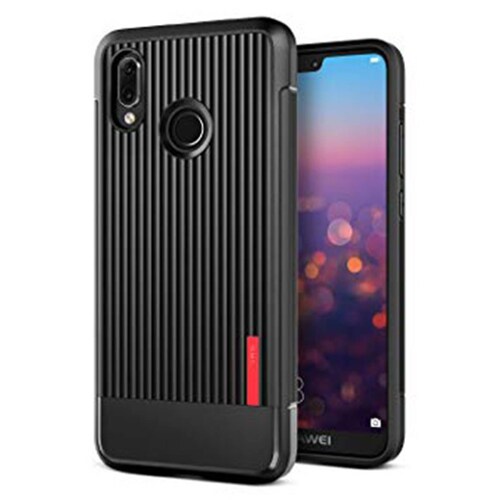 Funda VRS Single Fit para Huawei P20 Lite Negro