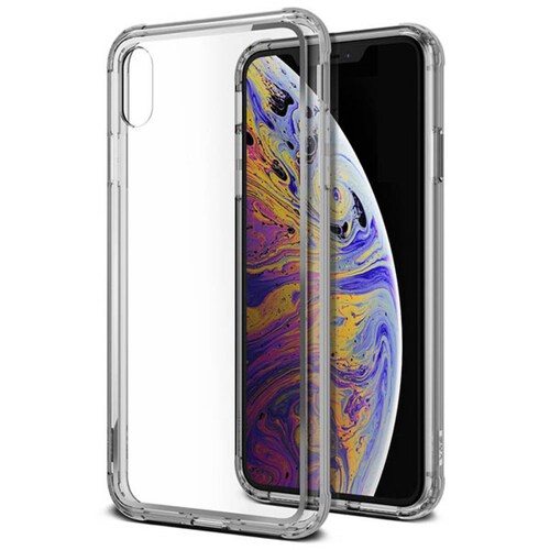 Funda VRS Crystal Chrome para Iphone Xs Max Transparente